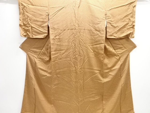 捻花模様小紋着物